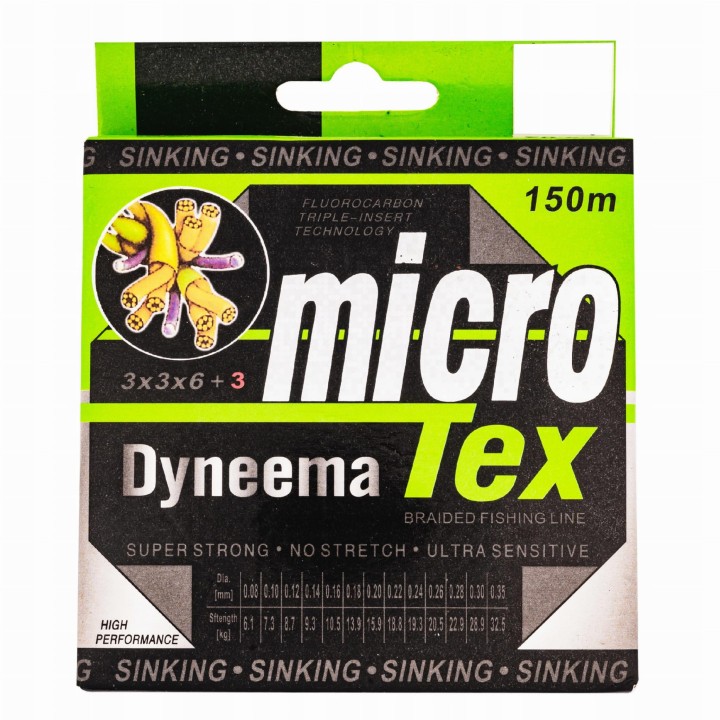 Plecionka Micro Tex Dyneema 0,22 mm