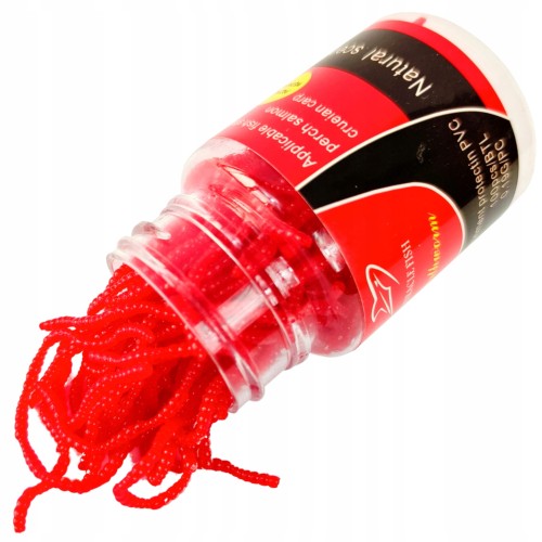 SZTUCZNY ROBAK OCHOTKA PRZYNĘTA AROMATYZOWANA 70mm 100 sztuk