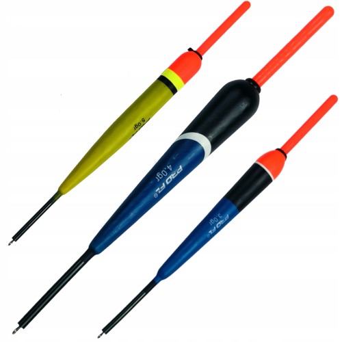 3x SPŁAWIK PRZELOTOWY Z BALSY 2/3/4g FL WYMIENNA ANTENKA