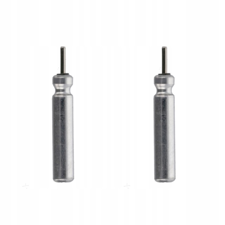 2x ŚWIETLIK ELEKTRONICZNY LED NA SZCZYTÓWKĘ FEEDER + BATERIA CZERWONY