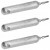 3x CIĘŻAREK CYLINDRYCZNY SPINNINGOWY ZACISKOWY DROP SHOT 10G