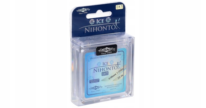 ŻYŁKA MIKADO NIHONTO ICE 0.08 / 1.25 KG / 50 M NA LÓD