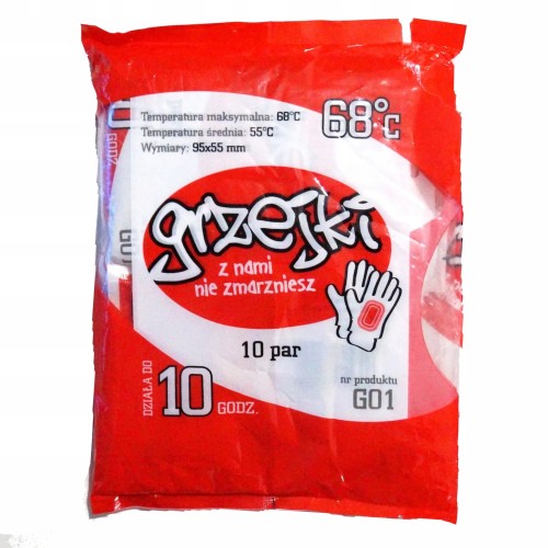 20x OGRZEWACZE CHEMICZNE 20 SZT DO RĄK DŁONI GRZEJKI NA ZIMĘ