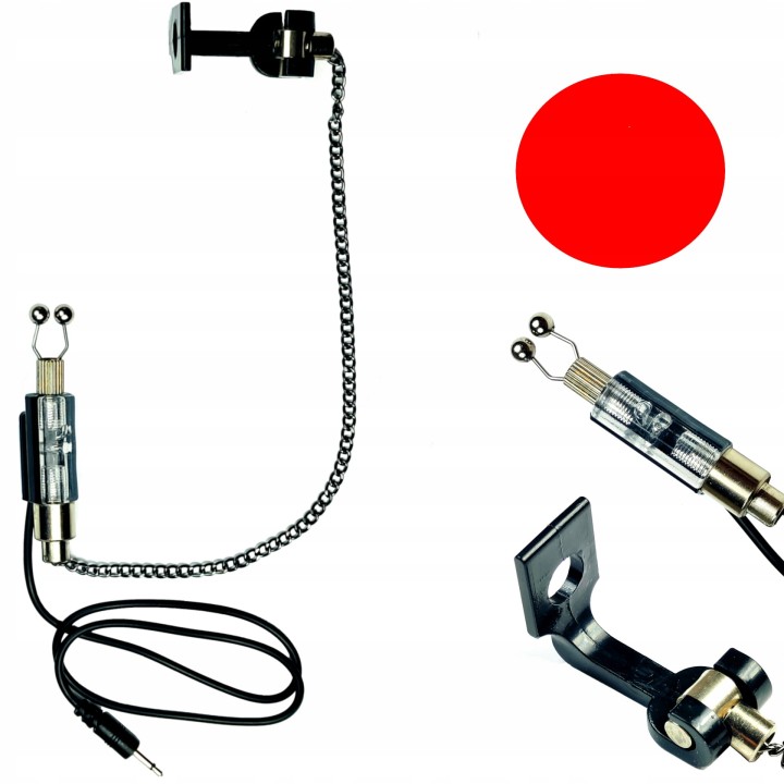 HANGER ELEKTRONICZNY SYGNALIZATOR BRAŃ CZERWONY