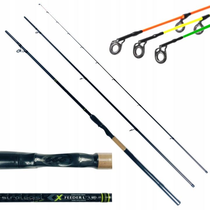 FEEDER FL STRATEGIST LAKE 330 3,3 m 60 g WĘGLOWY LEKKI