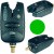 WĘDKARSKI SYGNALIZATOR BRAŃ FL JY-36 LINIA LED ZIELONY + BATERIA