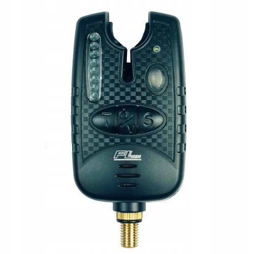 WĘDKARSKI SYGNALIZATOR BRAŃ FL JY-36 LINIA LED NIEBIESKI + BATERIA