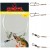 2x PRZYPON FLUOROCARBON 35CM/15KG DWIE SZTUKI