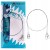 2x PRZYPON WOLFRAMOWY MIKADO JAWS LIGHT 20cm/15kg 2 SZTUKI