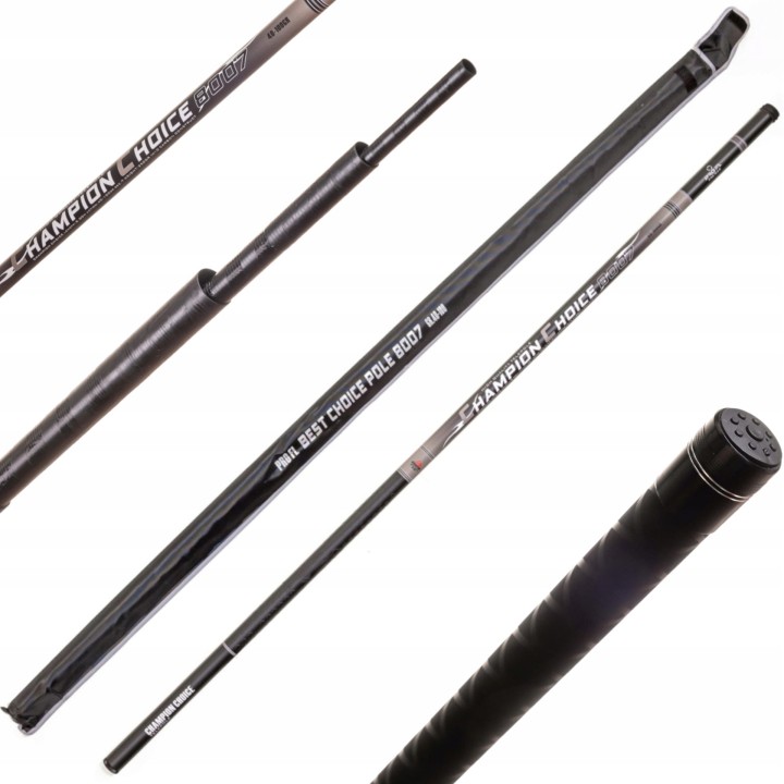 WĘDKA BAT FL CHAMPION CHOICE POLE 800 ULTRALEKKI WĘGLOWY 8m 40-100 GRAM