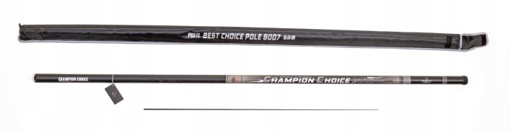 WĘDKA BAT FL CHAMPION CHOICE POLE 800 ULTRALEKKI WĘGLOWY 8m 40-100 GRAM
