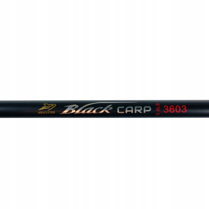 WĘDKA KARPIOWA BLACK CARP 360 3.5 LBS MIRACLE FISH 360CM